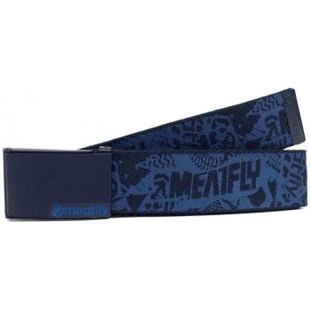 Meatfly pásek Mosh belt B Blue