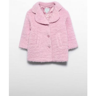 Abel & Lula Kabát s knoflíky Messy světle růžový – Zboží Dáma