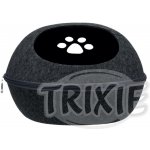 Trixie Plstěná jeskyně pelíšek Liva tmavě šedá 40 x 24 x 47 cm – Sleviste.cz