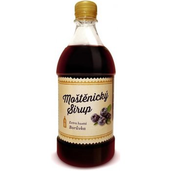 Moštěnický sirup Borůvka 0,7 l