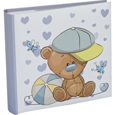 Tradag TEDDY BLUE fotoalbum dětské zasouvací BB-200 10x15 – Zboží Mobilmania