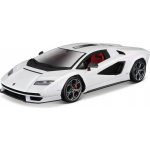 Bburago Plus Lamborghini Countach LPI 800 4 White 1:24 – Zboží Dáma