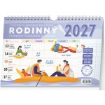 Notique týdenní rodinný plánovací s háčkem 30 × 21 cm 2027 – Hledejceny.cz