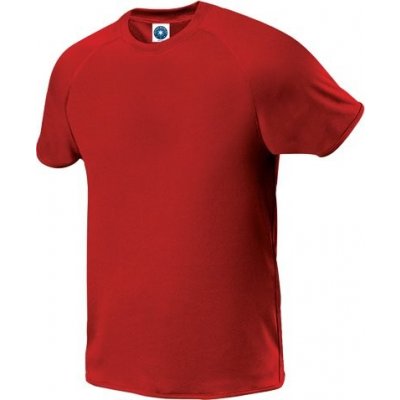Starworld Prodyšné sportovní tričko z mikro polyesteru Červená