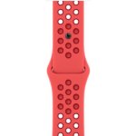 Apple Watch 45mm zářivěkarmínovo/Gym Red Nike sportovní řemínek MPHA3ZM/A – Zboží Mobilmania