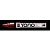 Školní papírové hodiny Marabu YONO akrylový popisovač 1,5-3 mm - růžovozlatý