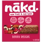 Nakd Berry Delight 4 x 35 g – Zboží Mobilmania