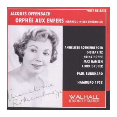 Paul Burkhard - Offenbach - Orphée Aux Enfers Orpheus In Der Unterwelt - Hamburg 1958 CD