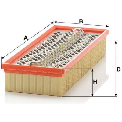 MANN-FILTER Vzduchový filtr MANN C34109/2 (MF C34109/2) – Hledejceny.cz