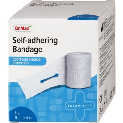 Dr. Max Self-adhering Bandage 6 cm x 4 m samofixační obinadlo 1 ks – Zboží Mobilmania