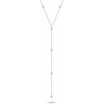 Brilio Silver Úchvatný stříbrný náhrdelník s řetízkovou ozdobou NCL210W – Hledejceny.cz