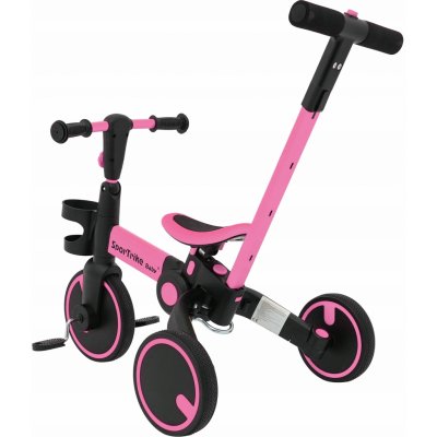 Happy Bike 3v1 Sportrike růžové – Zbozi.Blesk.cz