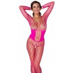 Fantasy by Cottelli - Crotchless catsuit - pink – Zboží Dáma