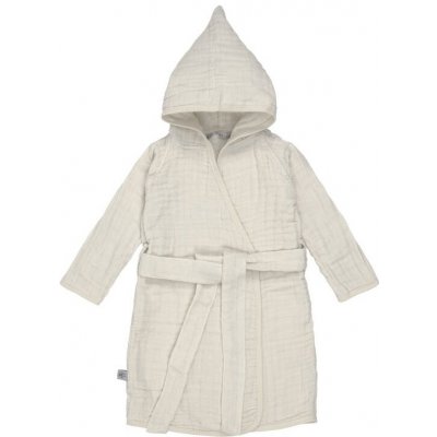 LÄSSIG Koupací plášť Muslin Bathrobe milky – Zboží Mobilmania