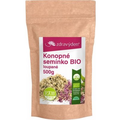 ZdravýDen Bio konopné semínko loupané 500 g