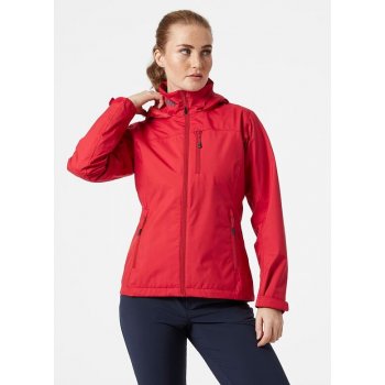 Helly Hansen W Crew Hooded Jacket red