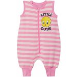 Dětský overal na spaní s BIO bavlnou světle růžová – Zboží Dáma