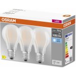 Osram 3PAK LED žárovka LED E27 A60 7,5W = 75W 1055lm 4000K Neutrální bílá 300° Filament – Zboží Mobilmania
