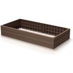 PROSPERPLAST Vyvýšený záhon BASE WOODY rustikální cihlový 149,2cm – Hledejceny.cz