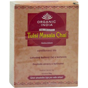 Organic India Čaj Tulsi Chai Masala sypaný 50 g