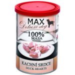 Max Deluxe Adult kachní srdce 400 g – Sleviste.cz