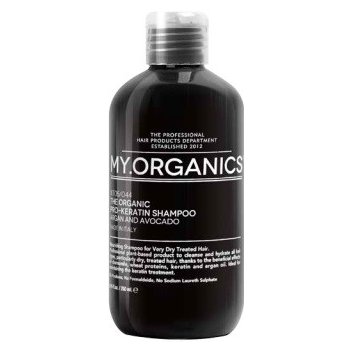 The Organic Pro-Keratin Shampoo Argan And Avocado 250 ml