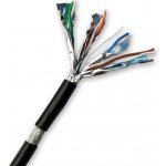 Datacom 1217 S/FTP, drát, CAT7, PE,Fca, 500m, černý – Zbozi.Blesk.cz