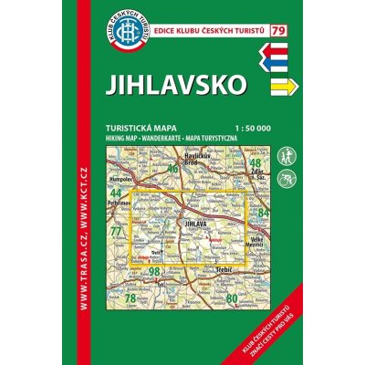 Jihlavsko Turistická mapa edice 79 – Hledejceny.cz