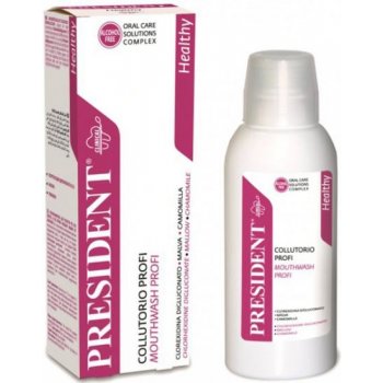 PresiDENT Healthy antibakteriální ústní voda CHX 0,20% 200ml