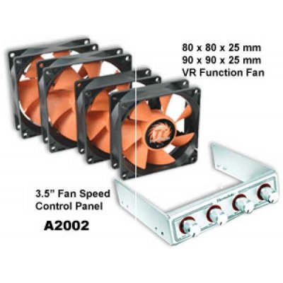 Thermaltake 3,5" Fan Speed Control Panel A2002 – Zboží Mobilmania