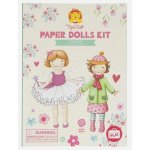 Tiger Tribe Kreativní sada Paper Dolls Kit Vintage – Hledejceny.cz