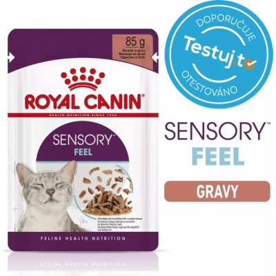 Royal Canin Sensory Feel v omáčce 12 x 85 g – Zbozi.Blesk.cz