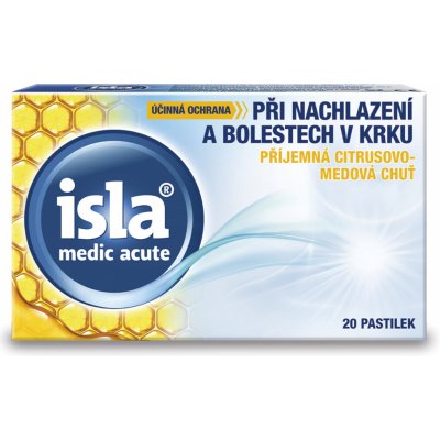 ENGELHARD Isla Medic Acute citrus-med 20 pastilek