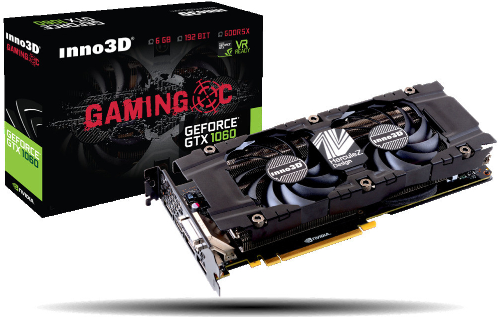 Inno3D GeForce GTX 1060 Gaming OC 6GB GDDR5 N1060-ASDN-N6GNX od 6 263 Kč -  Heureka.cz