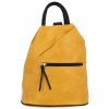 Kabelka Hernan dámská kabelka batůžek žlutá HB0206