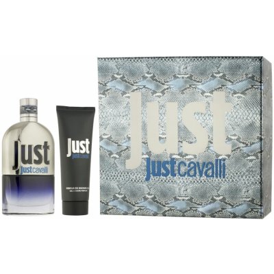 Roberto Cavalli Just Cavalli Him EDT 90 ml + sprchový gel 75 ml dárková sada – Zboží Mobilmania