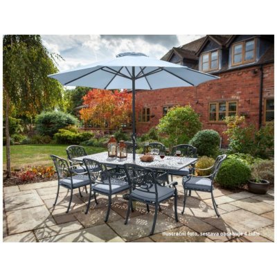 HARTMAN Zahradní sestava AMALFI šedá 1+4 – Zboží Dáma