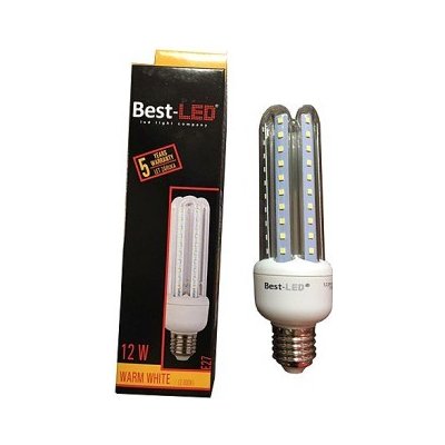 Best-Led E27 12W,t.bílá BL-3U-12-WW-E27