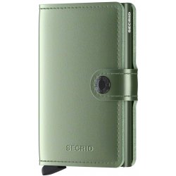 Secrid Miniwallet Metallic Zelená