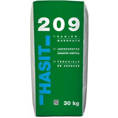 Omítka sanační Hasit 209 Sanier-Wandputz – 30 kg – Hledejceny.cz