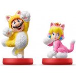 amiibo Cat Mario & Cat Peach Super Smash Bros. – Hledejceny.cz