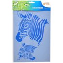 Šablona Zebra 2 20 x 30 cm plast