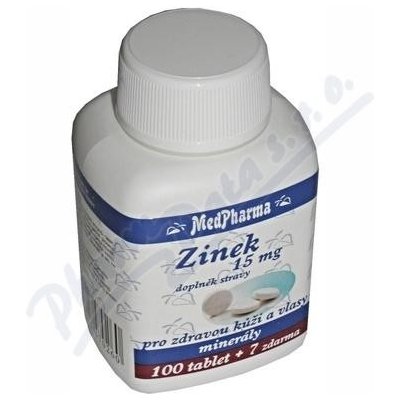 MedPharma Zinek 15mg 107 tablet