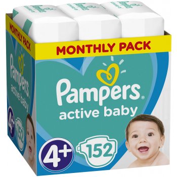 Pampers Active Baby 4 152 ks