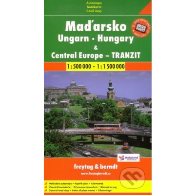 Svojtka Lonely Planet Automapa Maďarsko a Střední evropa tranzit 1:500 000 1:1 500 000 – Zboží Mobilmania
