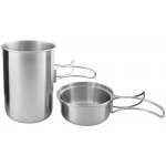 Tatonka Handle Mug 600 ml nerezový hrnek sklopná ucha stupnice – Zboží Mobilmania