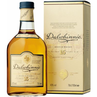 Dalwhinnie 15y 43% 0,7l Krabička