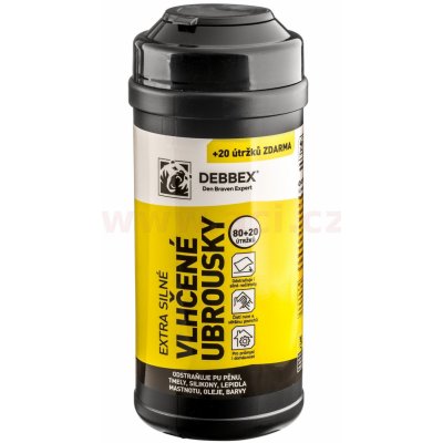 Den Braven Vlhčené ubrousky extra silné, 100 ks – Zbozi.Blesk.cz