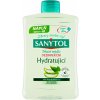 Mýdlo Sanytol Zelený čaj & Aloe Vera dezinfekční hydratující mýdlo na ruce náhradní náplň 500 ml