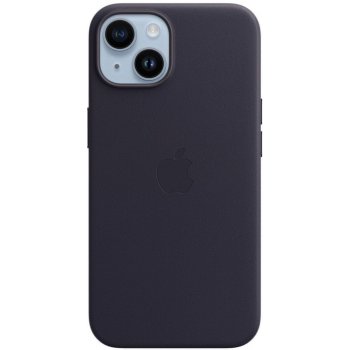 Apple Leather Case s MagSafe pro iPhone 14 - inkoustově fialový MPP63ZM/A
